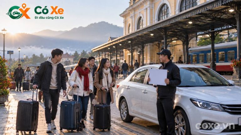 Xe ga Lào Cai đi Sapa: giá, thời gian, cách đi
