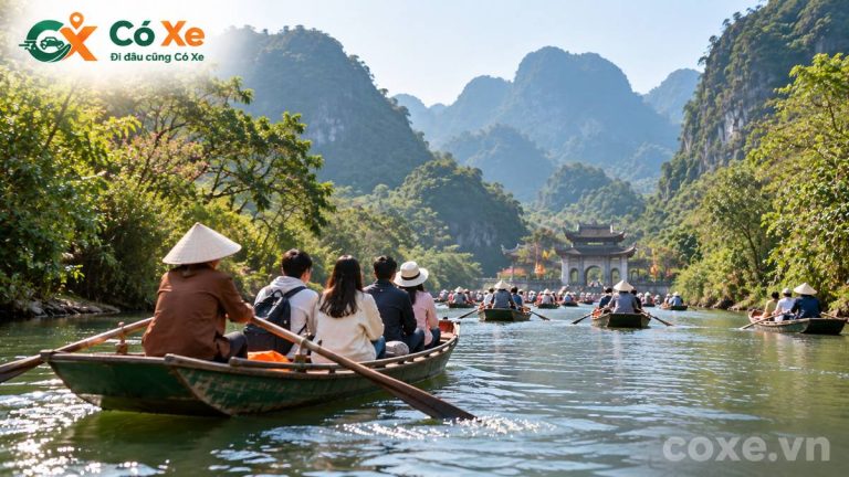 Xe Hà Nội đi chùa Hương: quãng đường, vé, giờ đi