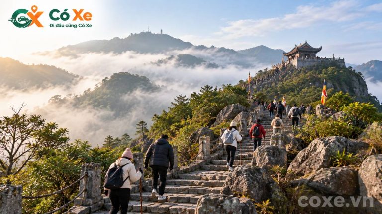 Xe Hà Nội đi Yên Tử: quãng đường và lịch trình